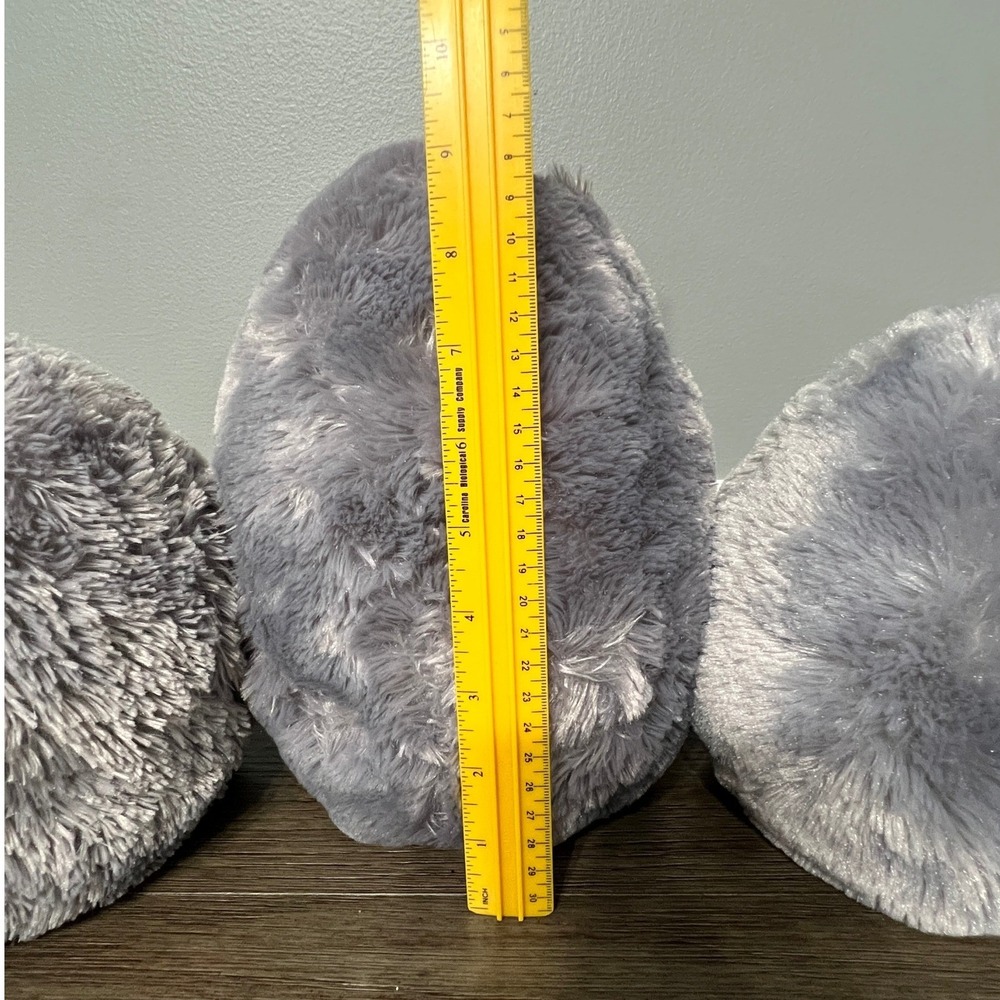 Nanco Belly Buddies‎ Hamster Plush Toy Gray White Stuffed Animal Bundle - Picture 3 of 5